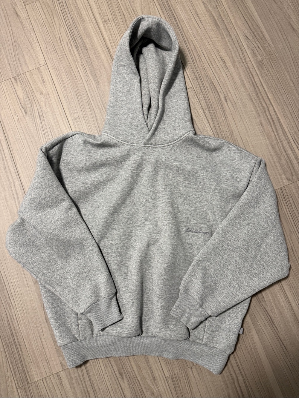 Lululemon Big Cozy Heather Grey Hoodie - Medium